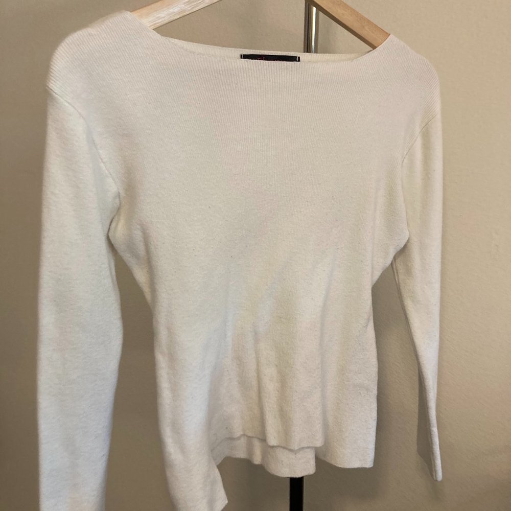 White sweater